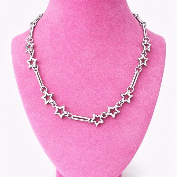 Silver Star Necklace - Picture 2 of 4